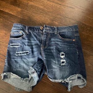 Booty denim Shorts Blue